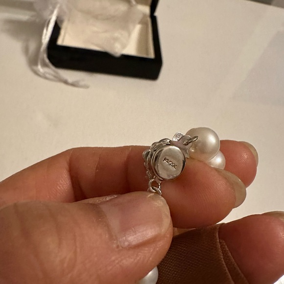 Pearls big beautiful lusterus pearl 14kt/20 GF - Picture 4 of 12